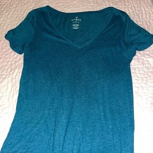 American Eagle Teal T Shirt Size L